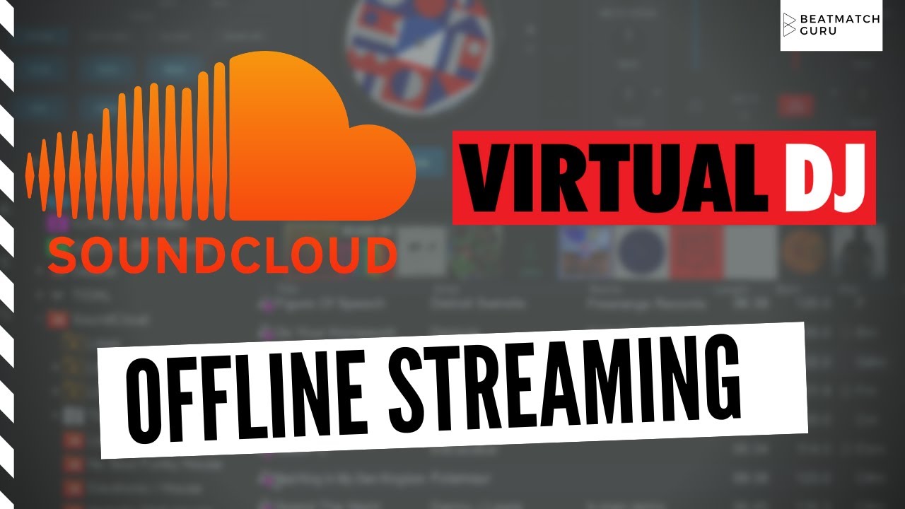 Soundcloud DJ Streaming ОФФЛАЙН в Virtual DJ