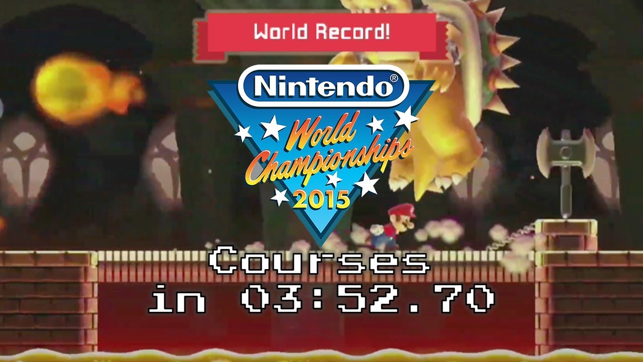 [SMM1] Nintendo World Championships 2015 Courses in 3:52.70 (WR)