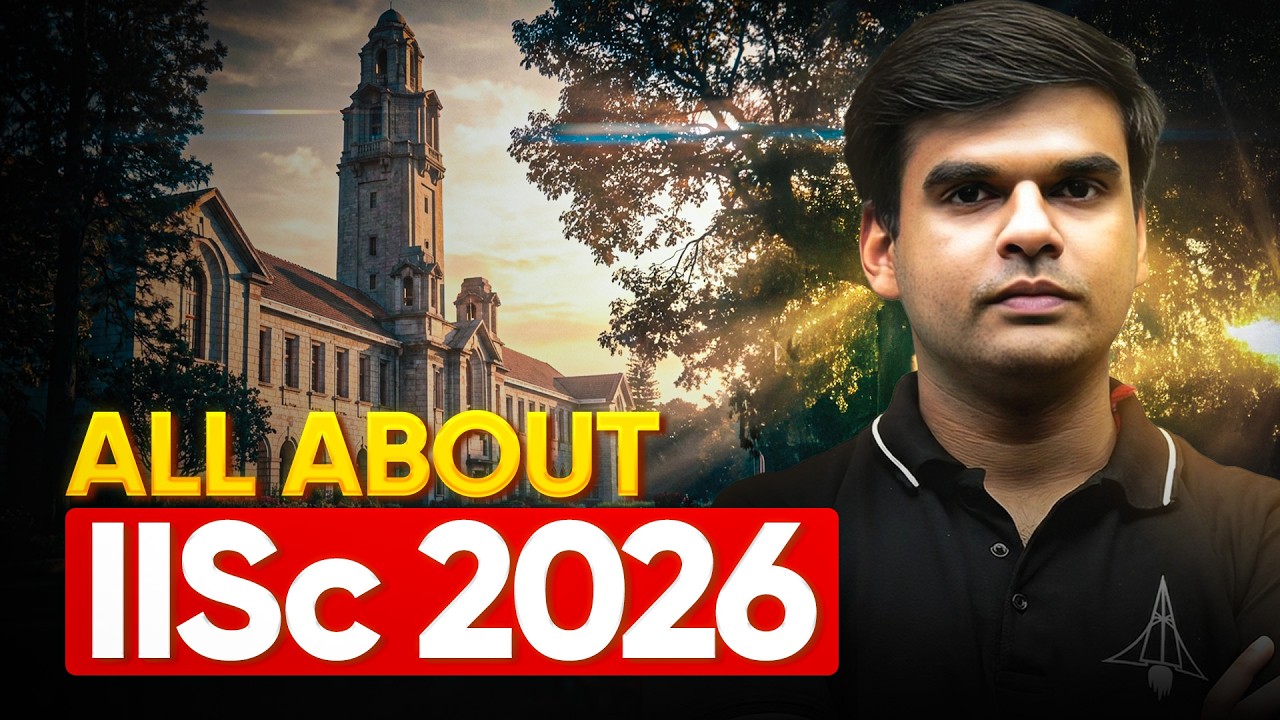 IISc Bangalore 2026 | Why AIR-1 & AIR-10 Prefer IISc Over Top IITs