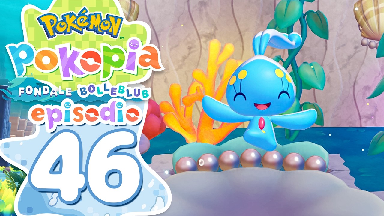 L'ARRIVO DI MANAPHY E DI TANTI ALTRI AMICI 💧 Pok&eacute;mon Pokopia DLC Guida 100% #46 [ITA 4K]