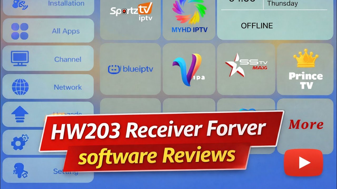 HW203 Receiver New Forever Software Reviews | All Gx6605s box function 