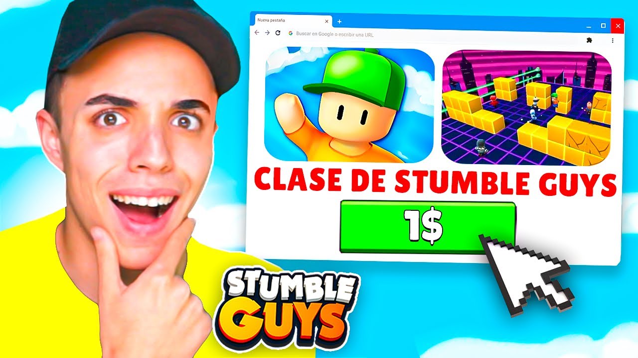 COMPRÉ por 1$ CLASES de STUMBLE GUYS... 😱