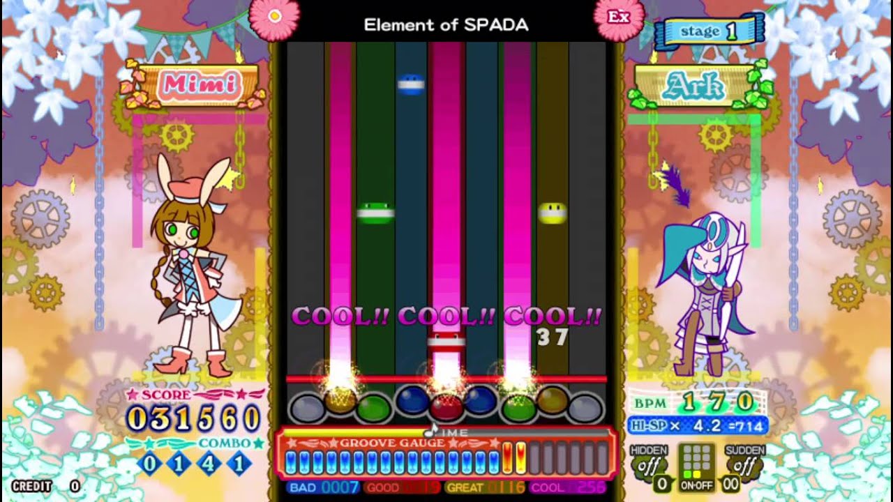 [pop'n music éclale] Element of SPADA (EX)