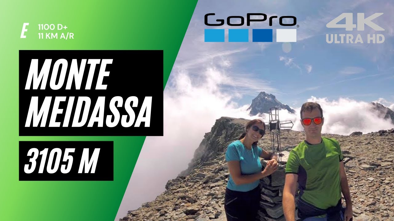 Monte Meidassa da Pian del Re di Crissolo valle Po - escursionismo [GoPro Hero 5 session]