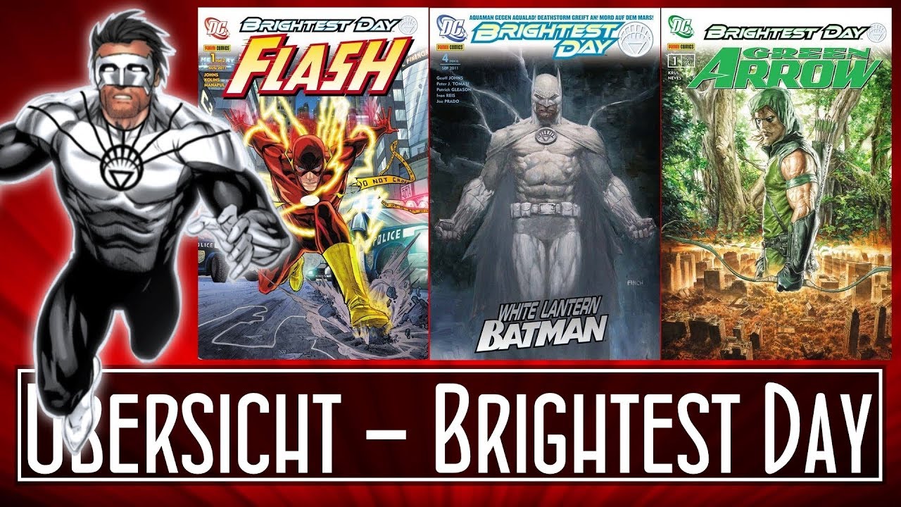 Brightest Day - &Uuml;bersicht der deutschen Ver&ouml;ffentlichungen - Was haben wir bekommen/was nicht?