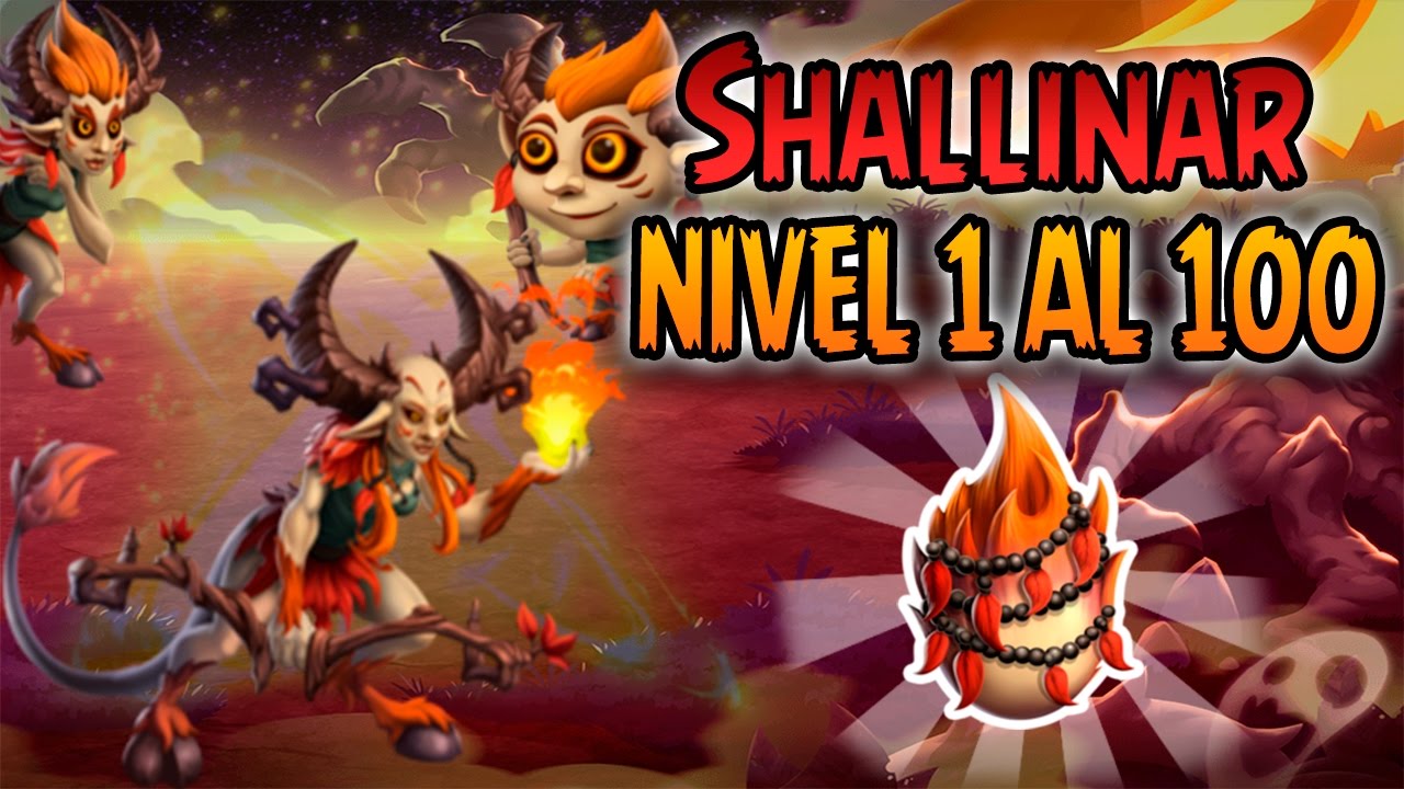 Monster Legends - Shallinar (Nivel 1 al 100) + Combate PVP
