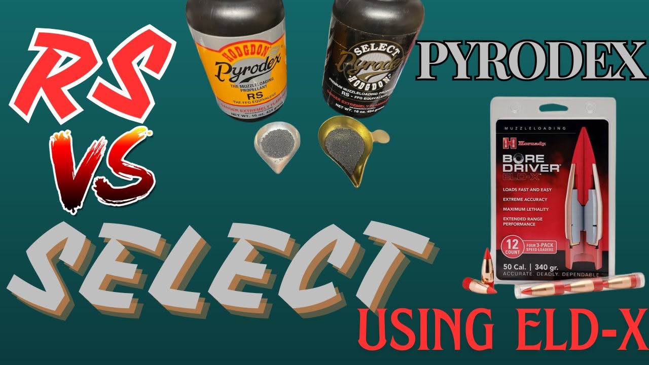 Pyrodex RS vs Select