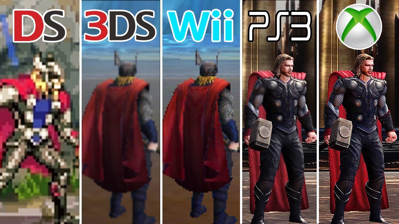 Thor God of Thunder (2011) DS vs 3DS vs Wii vs PS3 vs XBOX 360 (Which One is Better?)