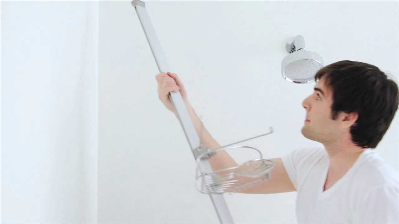 simplehuman&reg; Vertical Tension Shower Caddy