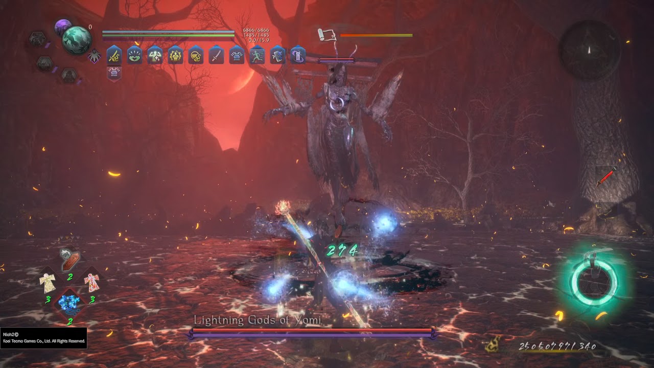 Nioh 2 - Scroll of the Damned (Level 750)