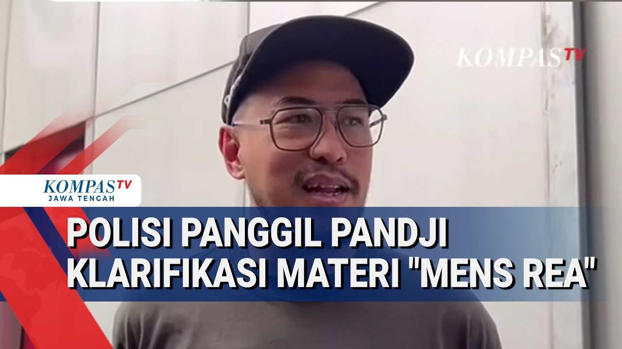 Polisi Panggil Pandji Klarifikasi Materi 
