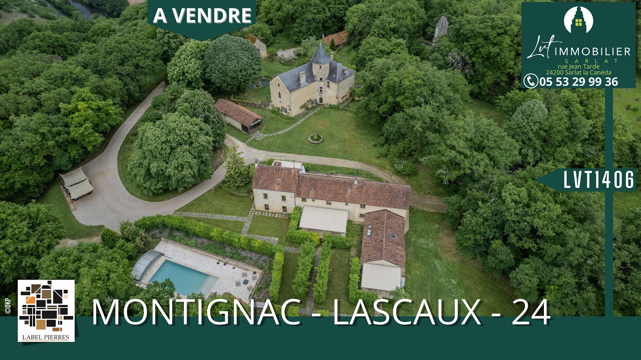 LVT Immobilier - Manoir et gites à vendre - Région Montignac Lascaux (24) - 2 180 000€ FAI - LVT1406