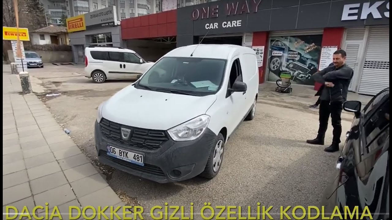 Dacia Dokker Yol Bilgisayarı Hararet Göstergesi Gizli Özellik Kodlama