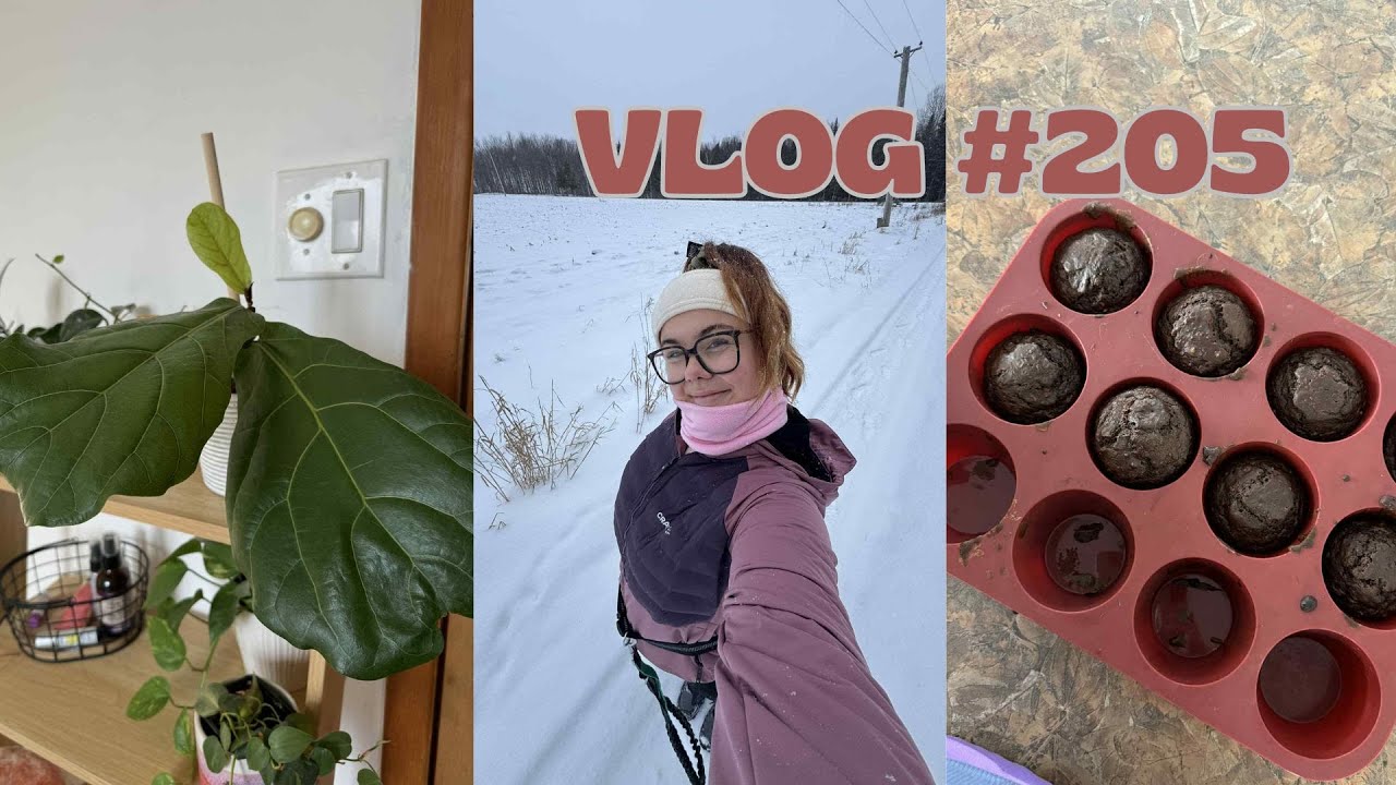 VLOG #205 - Calendriers de l’avant, vêtements d’hiver pour la course & épicerie