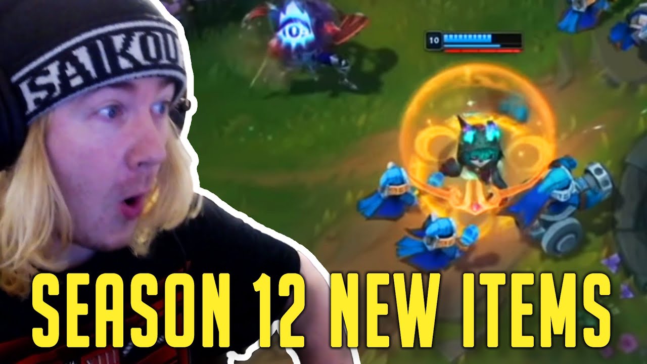 All new season 12 items and changes full guide