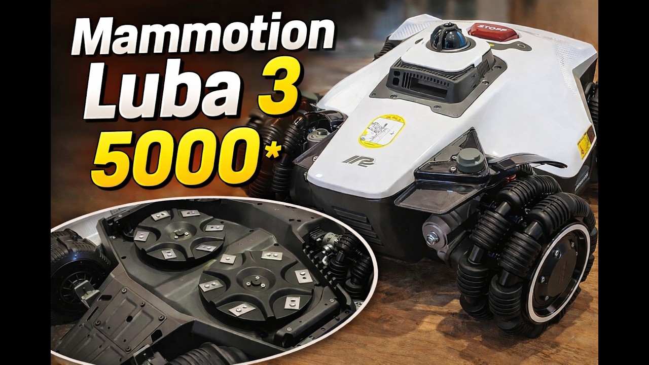Luba 3 2026r - 5000 AWD,  Najnowszy Robot OD Mammotion #luba #luba3 #mammotion #lawnmowerrobot #awd