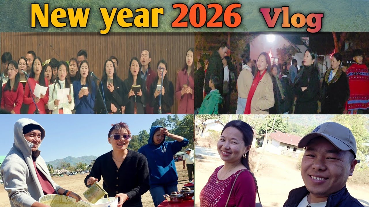 Village New Year 2026 Vlog 🏡 | Common Ground Feast, Noon Activities & Carol.