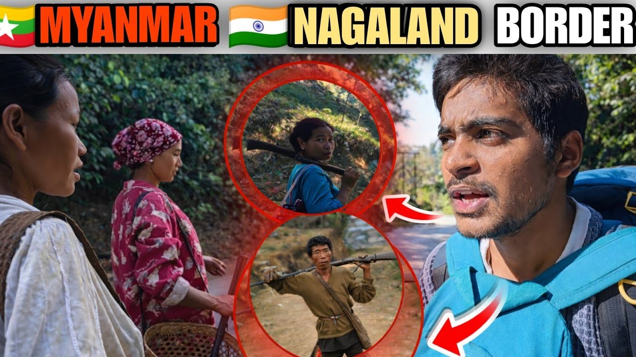 Going Burma 🇲🇲 | India to Myanmar Road Journey | Village Life & Travel Experience #northeastindia