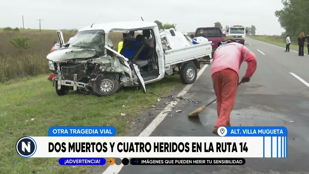 Otra tragedia vial: cinco muertos en ocho días | TELEFE ROSARIO
