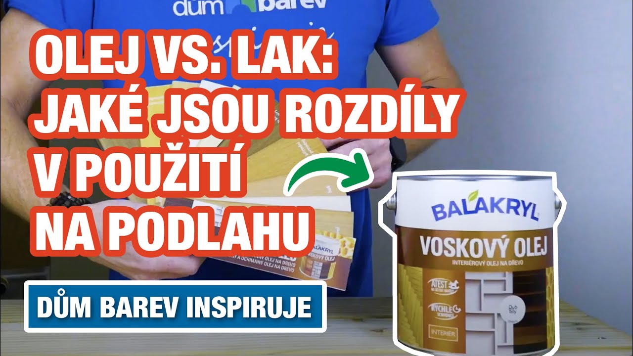 Dům barev inspiruje - Olej vs lak - Jak&eacute; jsou rozd&iacute;ly v použit&iacute; na podlahu | Dům barev