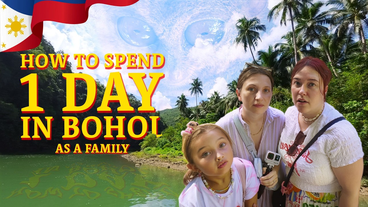 Family Things To Do in Bohol, Philippines 🇵🇭 Loboc River Cruise, Tarsiers, & Bee Farm