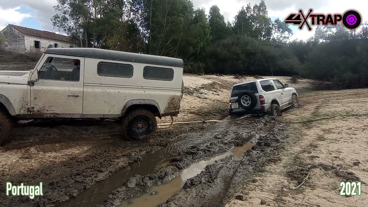 Portugal 4x4: Lago Montargil (Toyota Land Cruiser vs Mitsubishi Montero vs Land Rover Defender)
