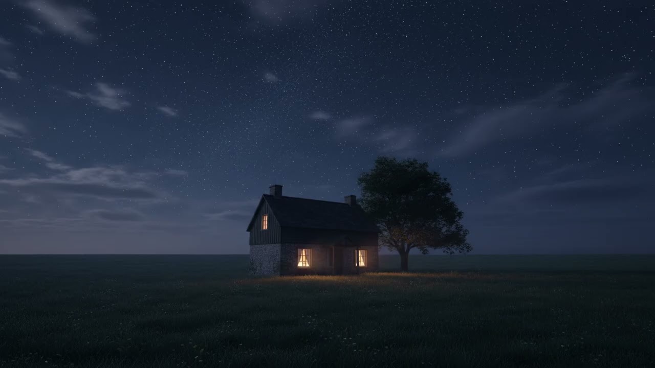 The Quiet House Beneath the Stars | A Gentle Sleep Story