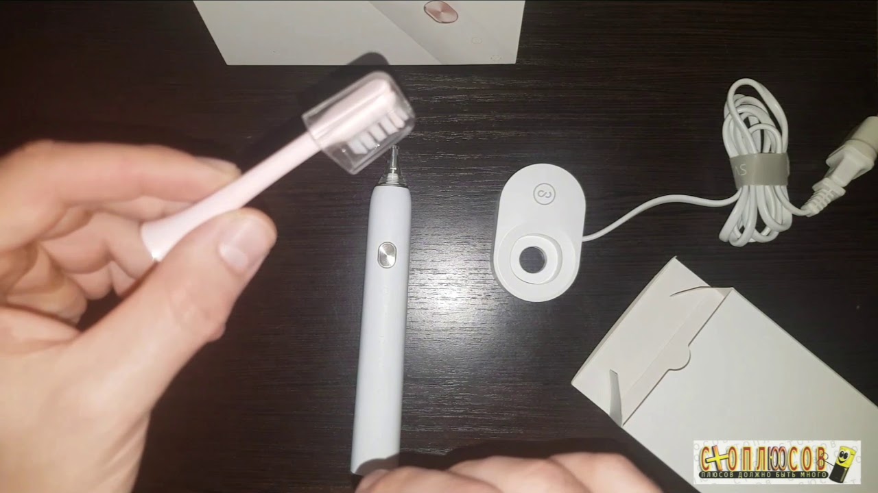 Умная зубная щётка Soocas x3 от xiaomi распаковка обзор.