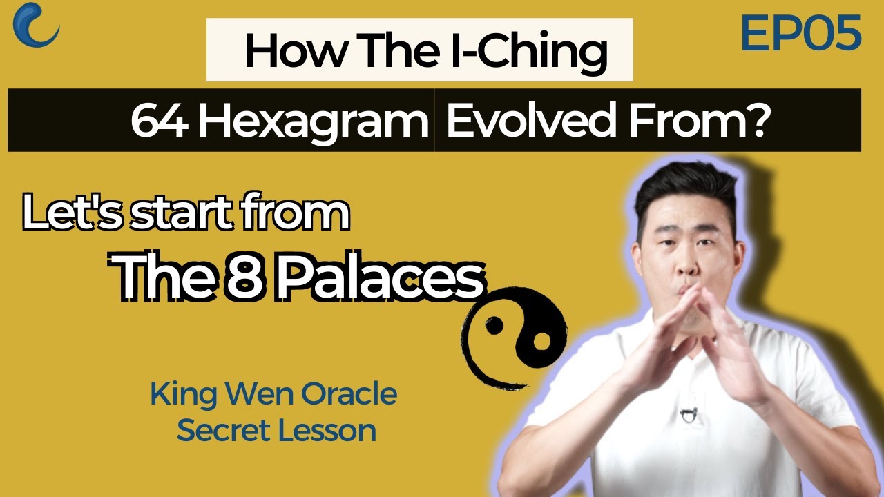 Turns I Ching 8 Trigrams (8 Palace) to 64 Hexagrams | EP05 King Wen Lesson | Wen Wang Gua | AK Guru