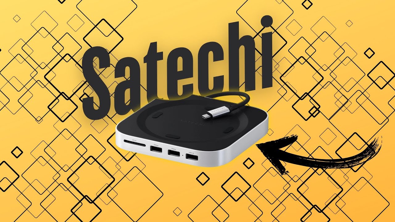 Satechi Hub & Stand | Незаменимая вещь для пользователей M4 Mac Mini!