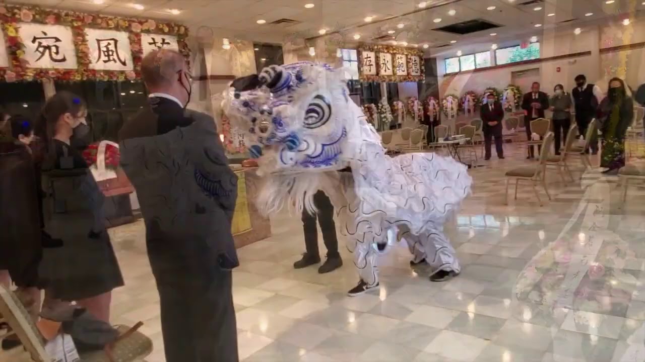 Harry Mook Funeral Lion Dance
