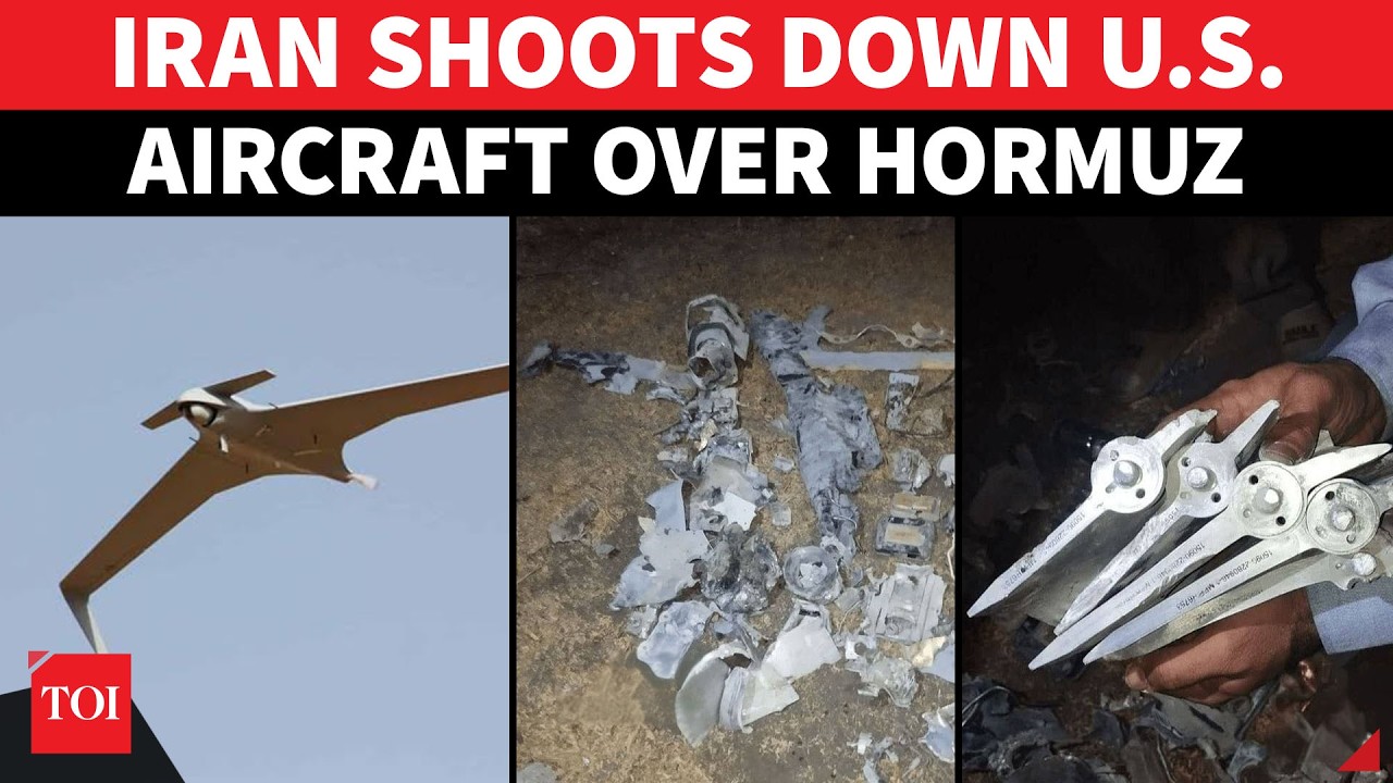 ON CAM: American Aircraft Flying Over Hormuz SHOT DOWN By Iranian Air Defences | Image 'Proof' Out