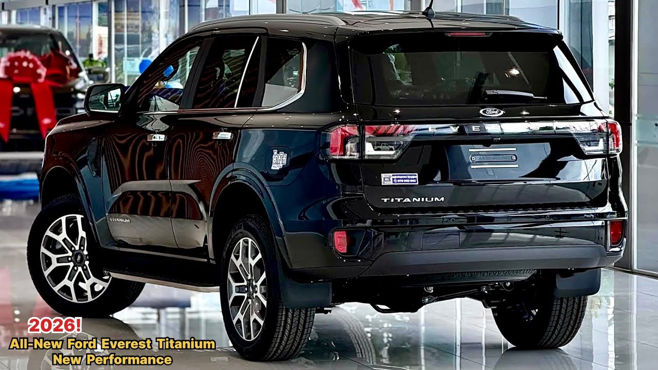 New Arrival 2026! New Premium FORD Everest Titanium Super Stronger: Comfort Interior, Exterior Show