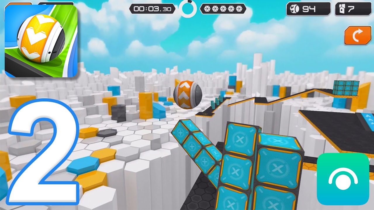 GyroSphere Trials - Gameplay Walkthrough Part 2 - Arena 2: Levels 7-12 (iOS, Android)