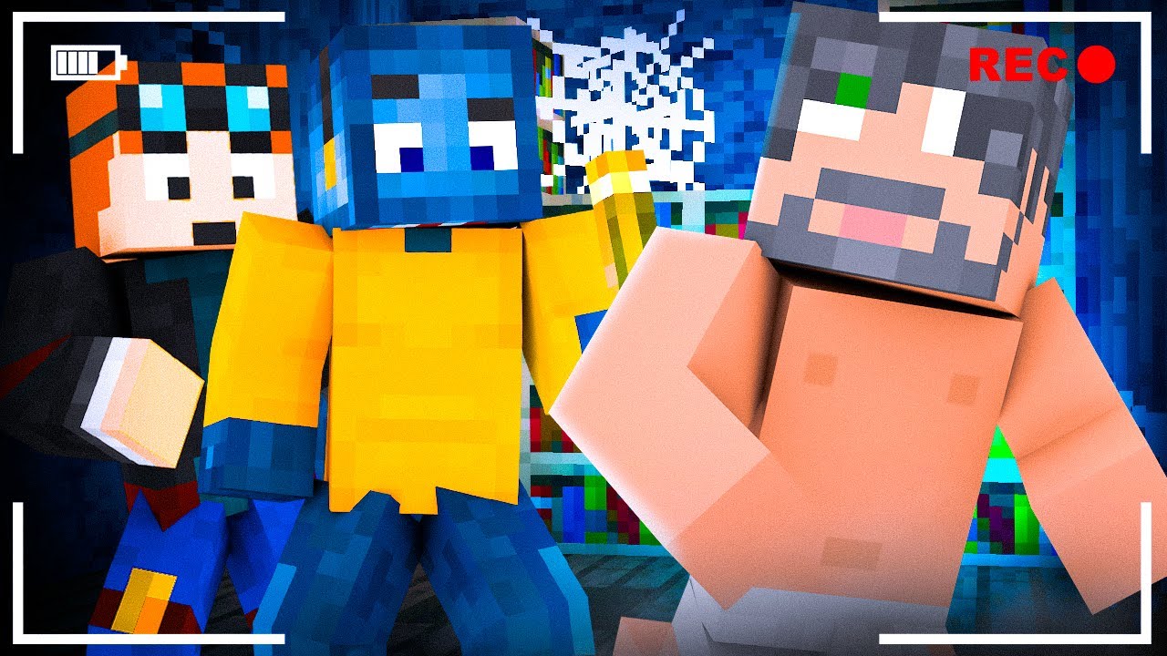 HUNTING GHOSTS In MINECRAFT W/DanTDM, ThinkNoodles & ThnxCya!!