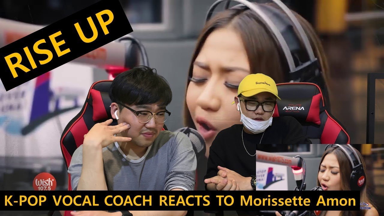 [ENGsub] K-pop Vocal Coach reacts to Rise Up - Morissette Amon (cover)