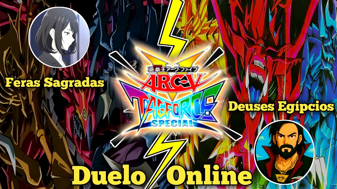 Yu-Gi-Oh! ARC-V Tag Force Special - Duelos Online: Ragnus vs Profeta 