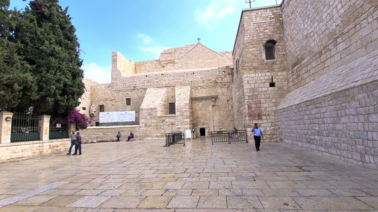 So sad to see Jesus' birthplace so empty. Merry Christmas from the Church of the Nativity, Bethlehem