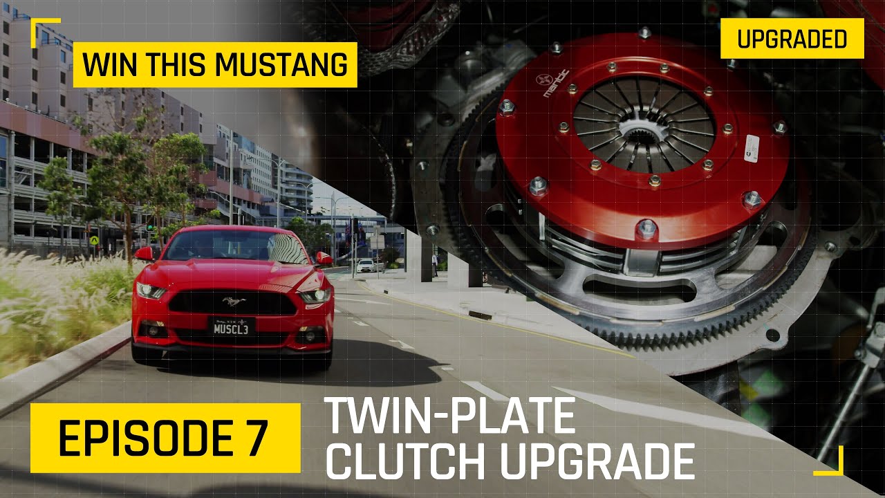 Project SuperStang Ep7 Mantic Twin Plate Clutch Install - WIN THIS MUSTANG