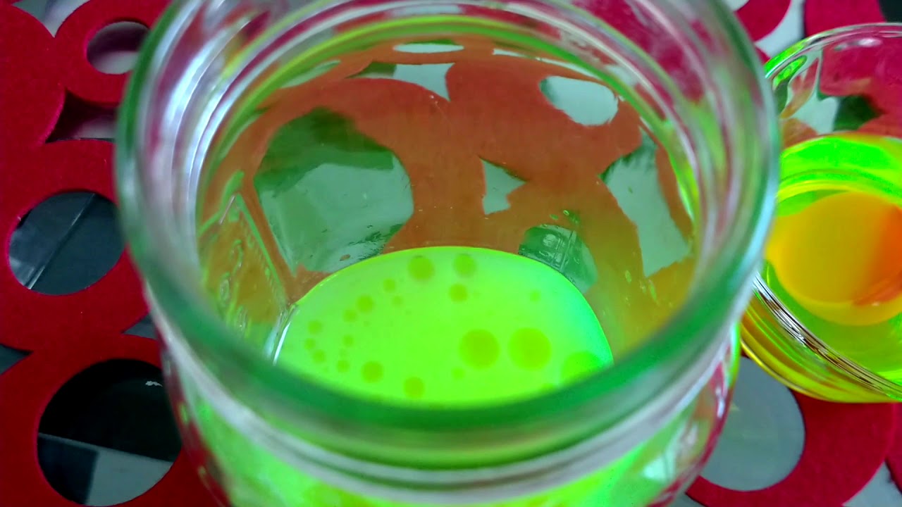 Aprende a hacer una lámpara de lava con calor