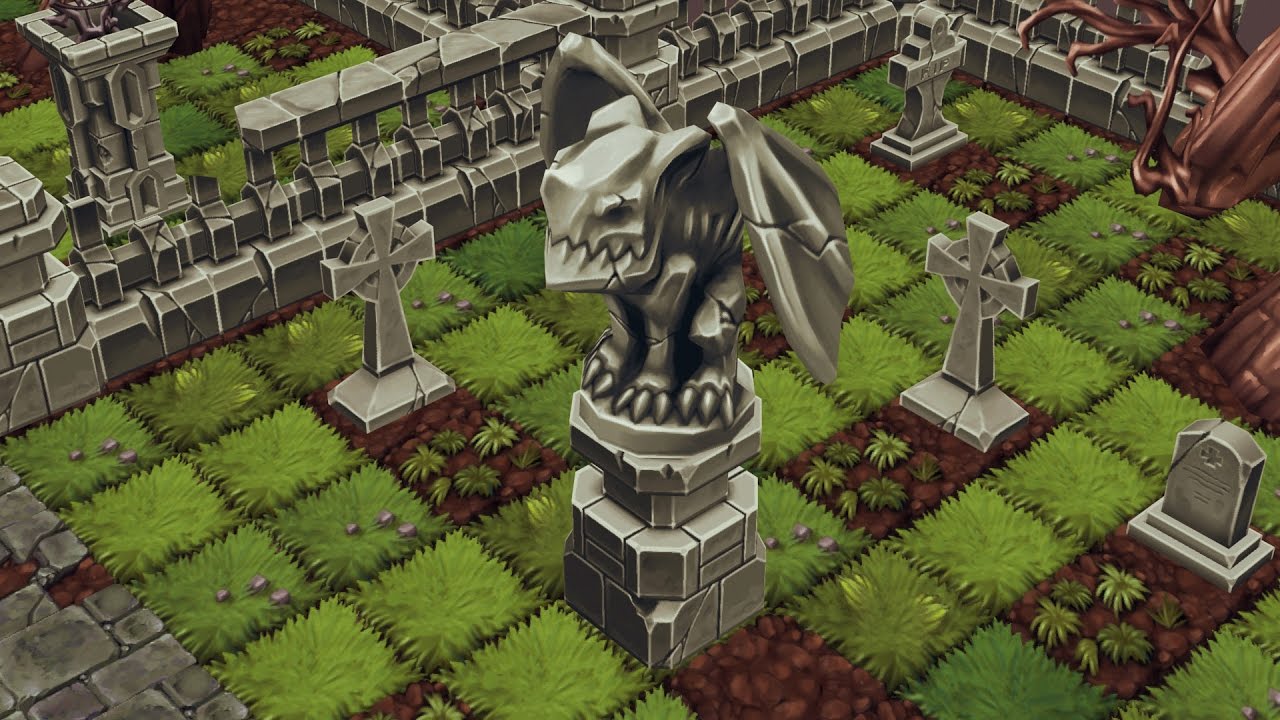 making a hand painted model for game