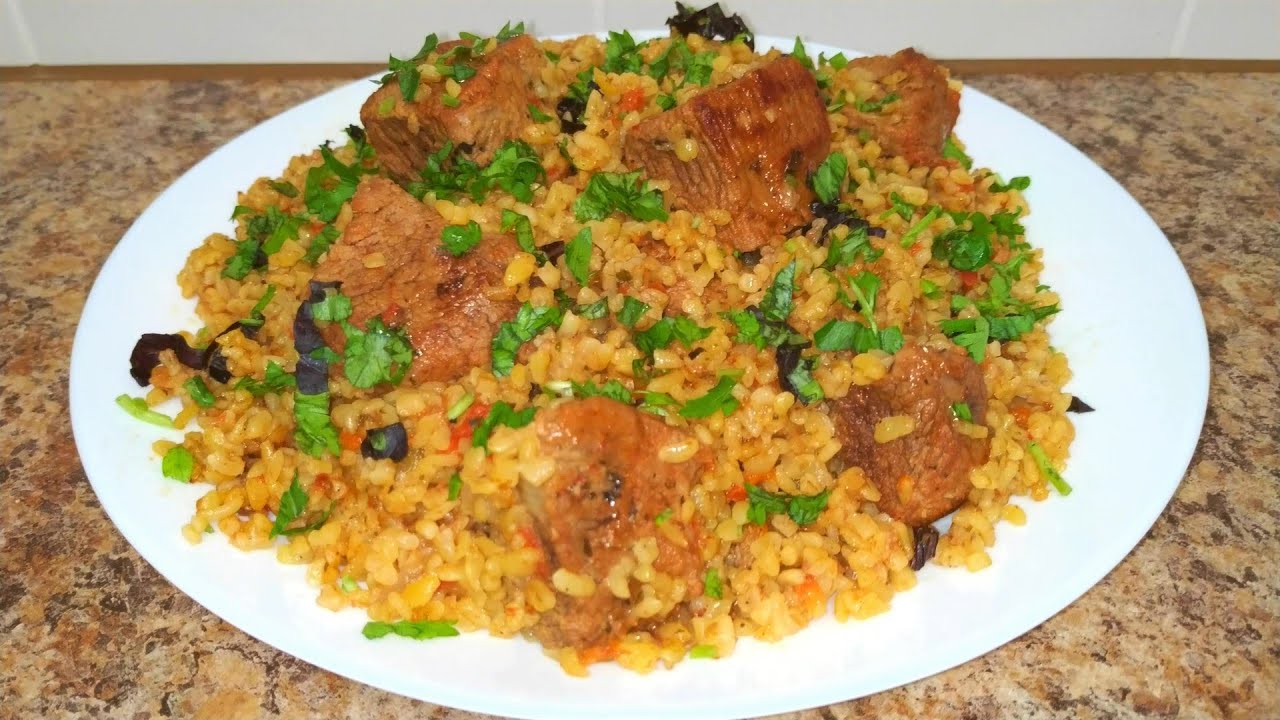 Это самое ЛУЧШЕЕ блюдо! Вкуснятина Оторваться не возможно! Мясо с Булгуром!