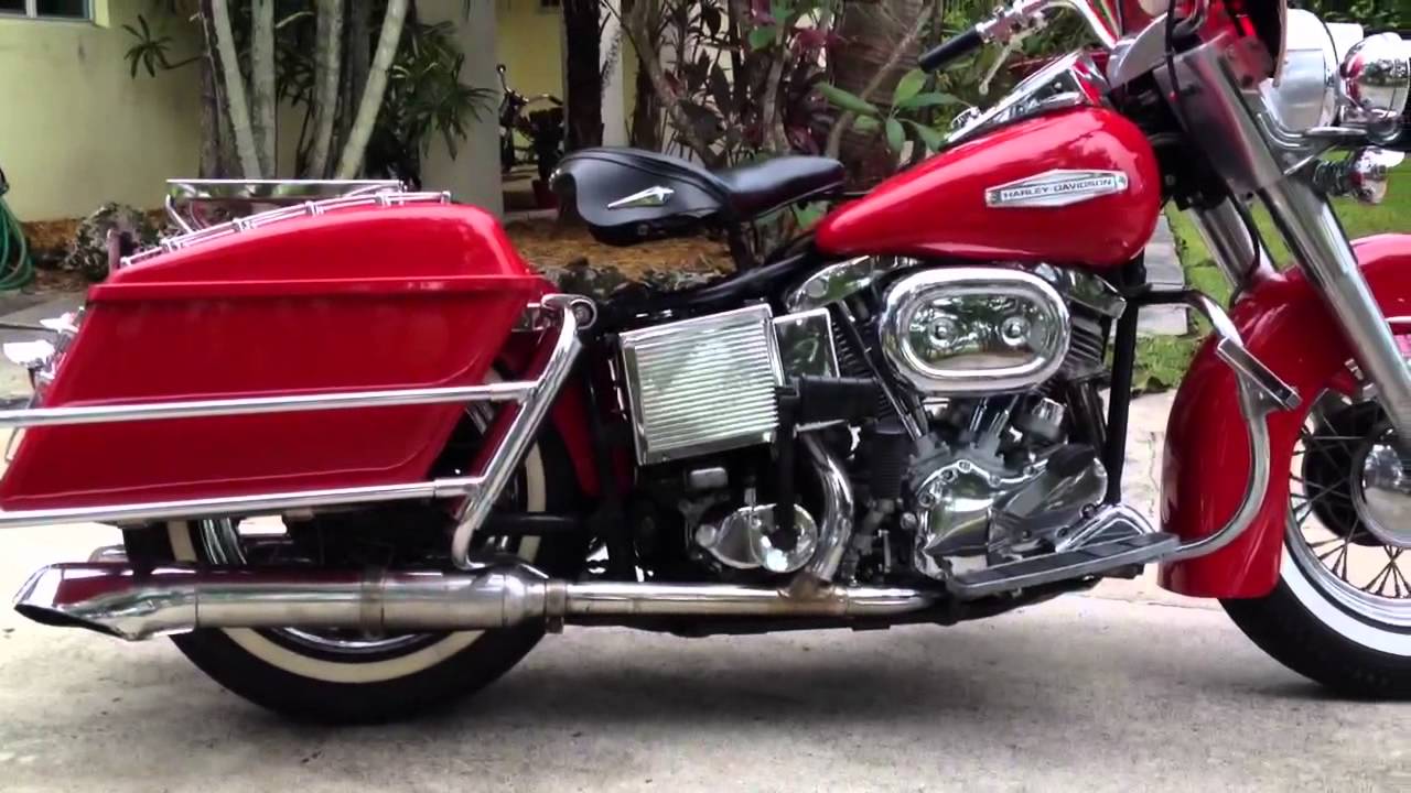 Unrestored 1967 FLH Electra Glide