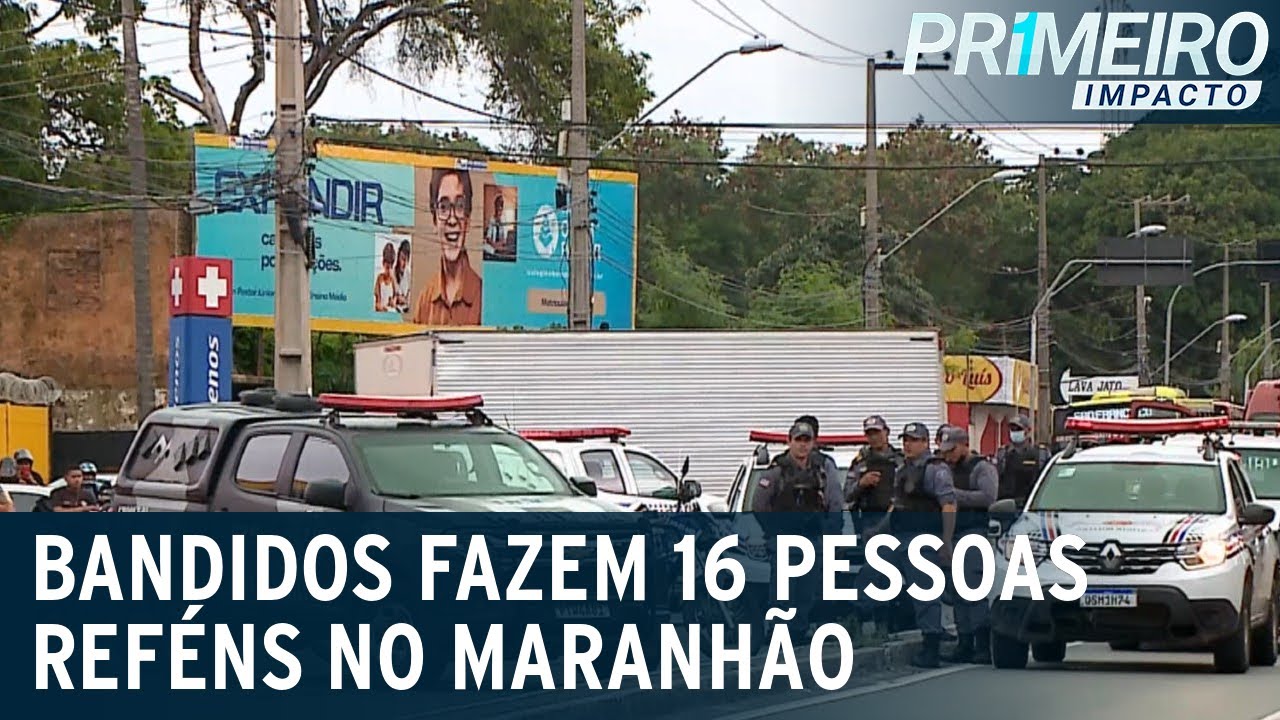 Bandidos fazem 16 pessoas reféns em uma clínica no maranhão | Primeiro Impacto (31/12/21)