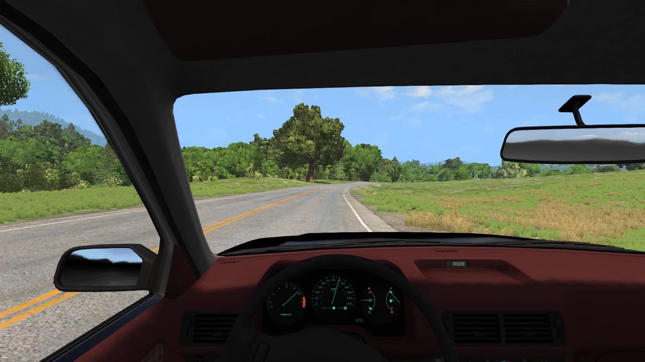 BeamNG Drive Ibishu Pessima 2.0 GTz Test Drive