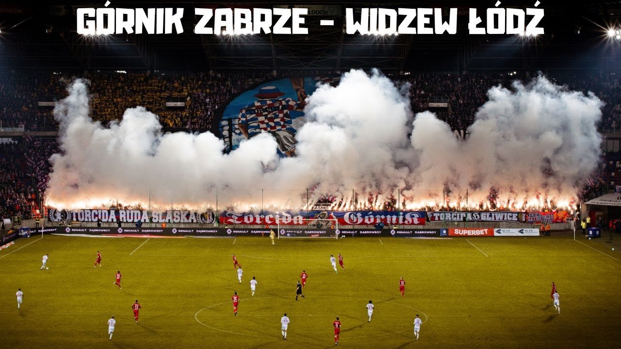 Doping z meczu Górnik Zabrze - Widzew Łódź 28.10.2022
