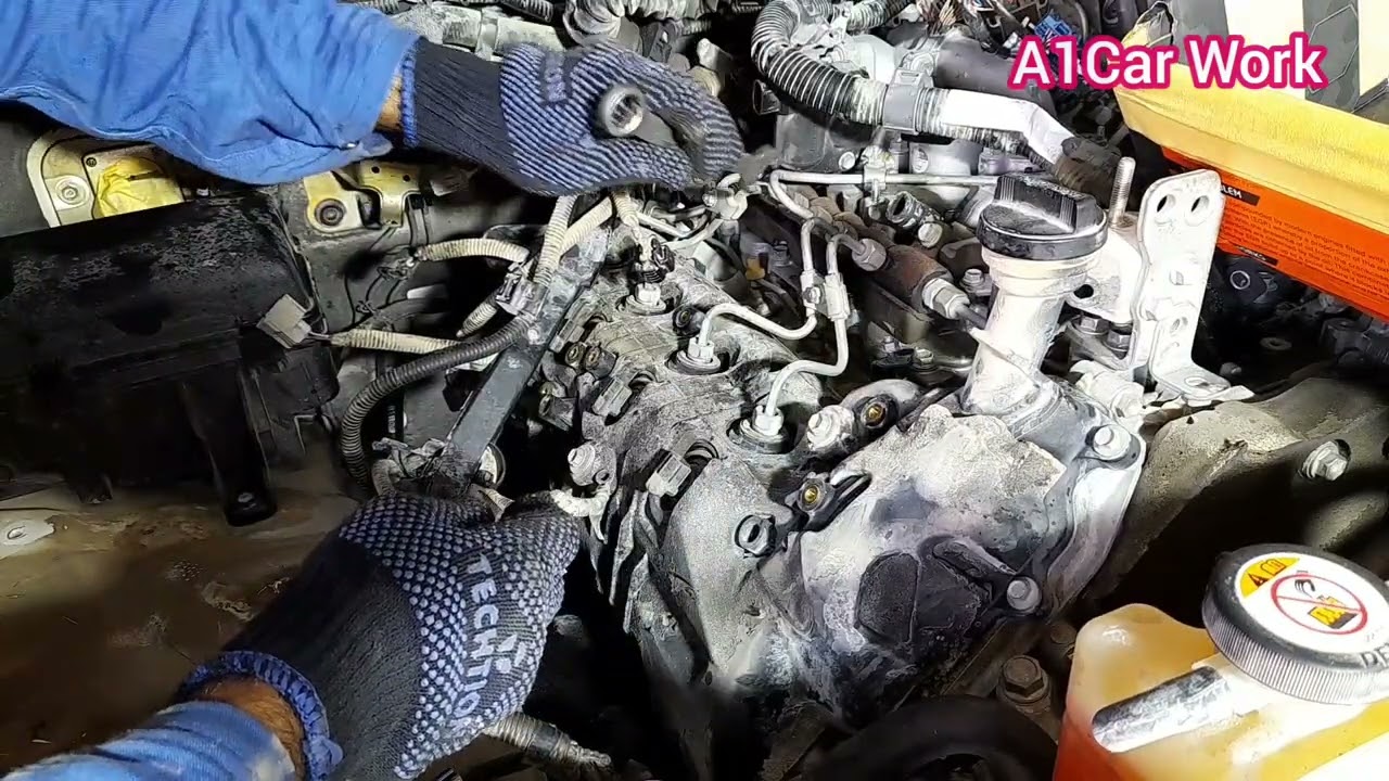 Injector Diesel Fuel pump Remove# Land cruiser Diesel 1Vd V8#lc200