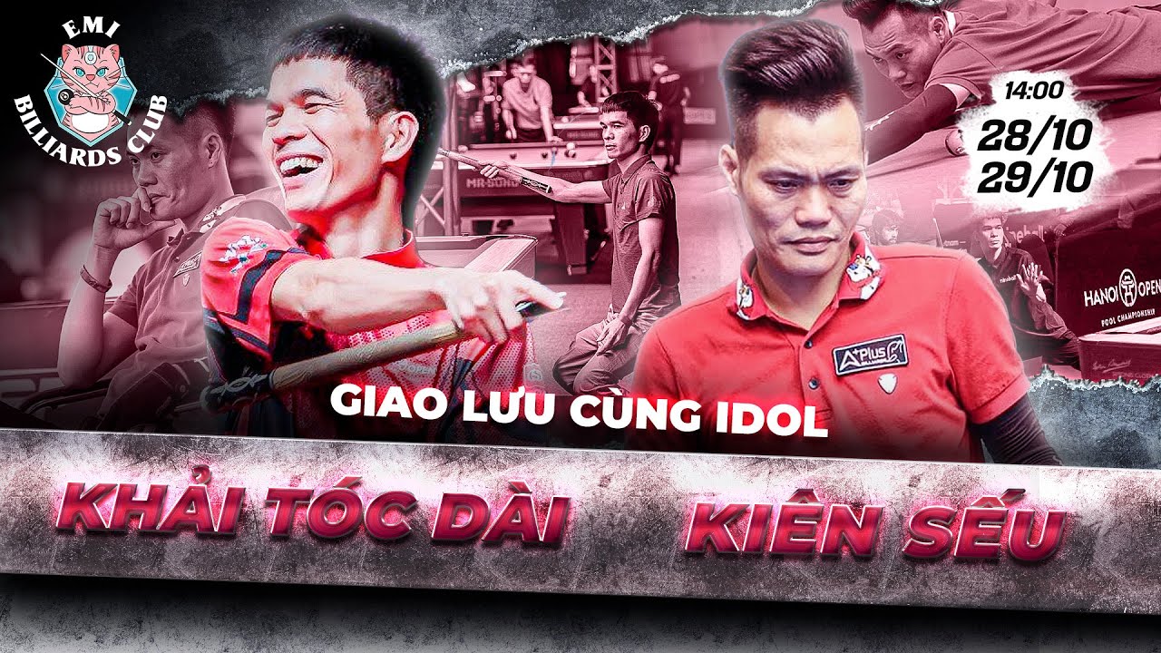 (FULL TRẬN) GIAO HỮU GIỮA: KIÊN “SẾU” VÀ KHẢI TÓC DÀI | EMI BILLIARDS CLUB