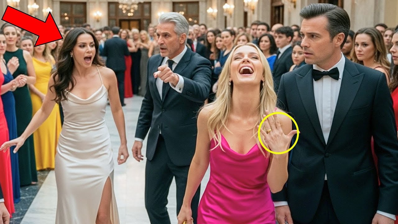 The Mistress Flaunted Her Ring — Then Trembled When Wife Arrived With Billionaire Father