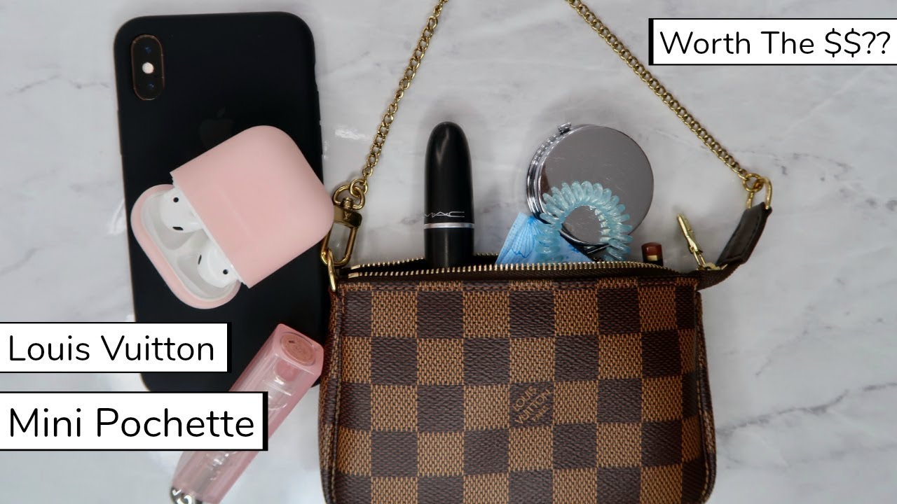 Louis Vuitton Mini Pochette | What's In My Bag? & Review